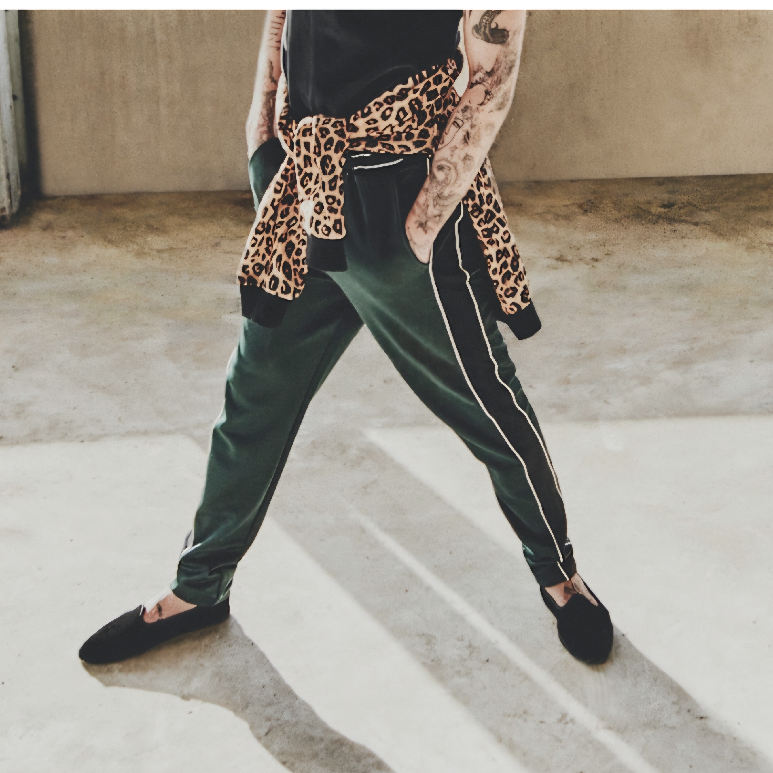 The Kooples Men Burgundy Joggers Track Pants Lounge Athleisure L